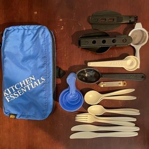 Vintage REI kitchen essentials backpacking kit